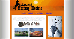 Desktop Screenshot of larsonsmustangelectric.com